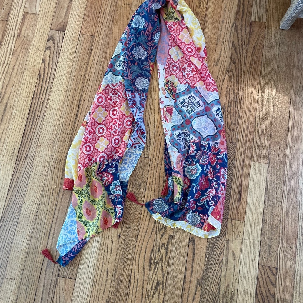 Colorful Patchwork Scarf
